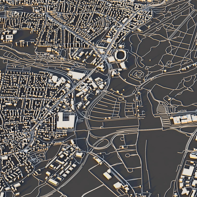 Kassel City Map - Luis Dilger