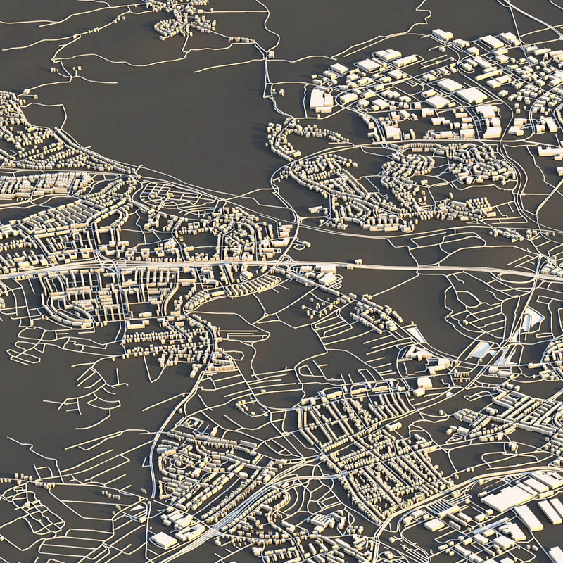 Kiel City Map - Luis Dilger