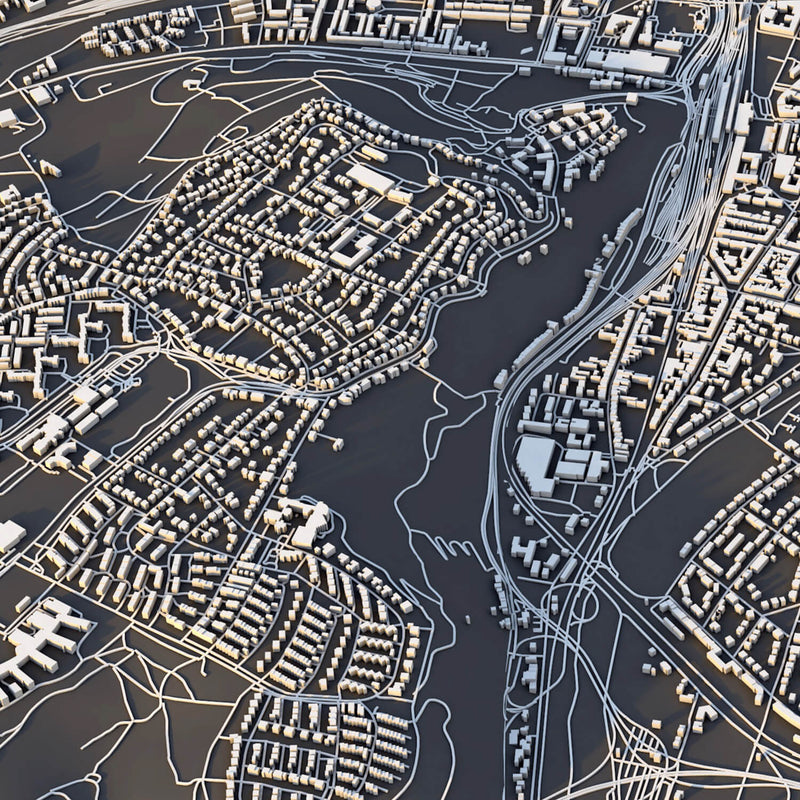 Koblenz City Map - Luis Dilger