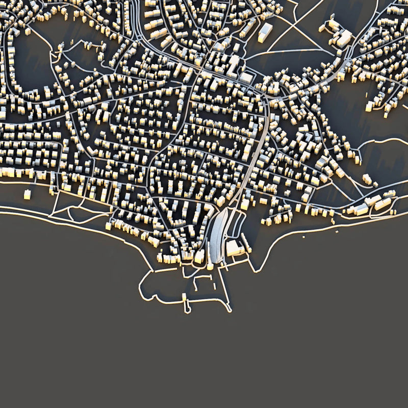 Konstanz City Map - Luis Dilger
