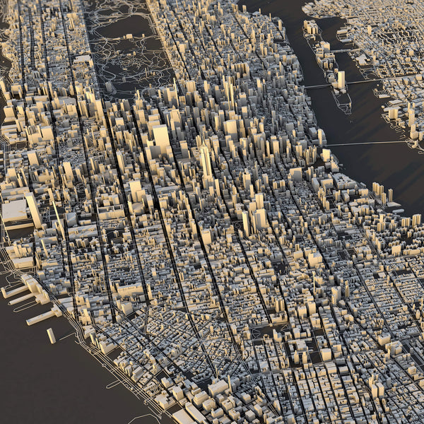 Manhattan City Map - Luis Dilger