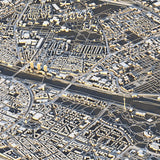 Mannheim City Map - Luis Dilger