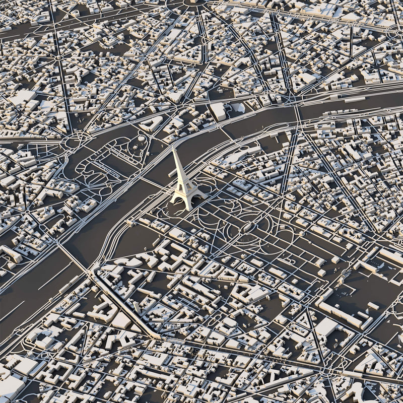Paris City Map New - Luis Dilger