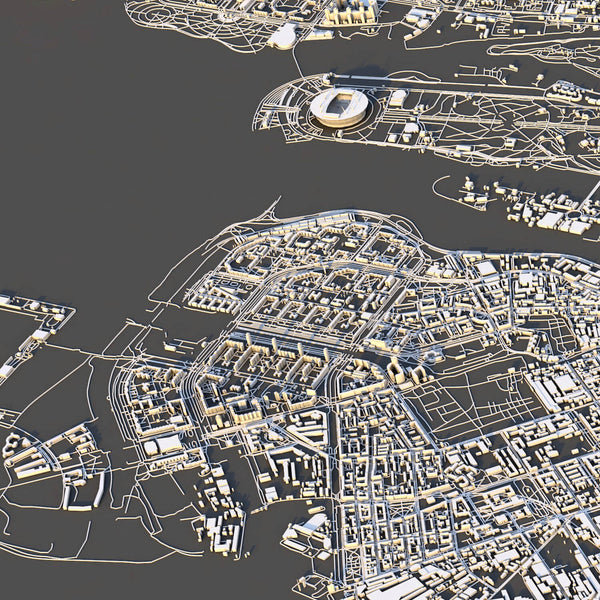 Saint Petersburg City Map - Luis Dilger