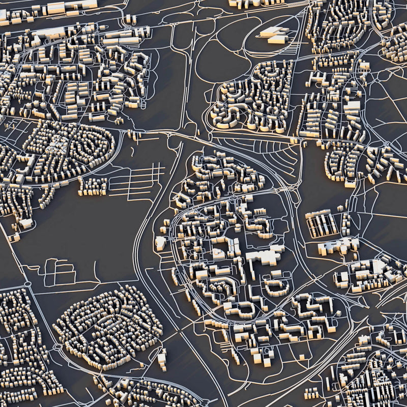 Wolfsburg City Map - Luis Dilger