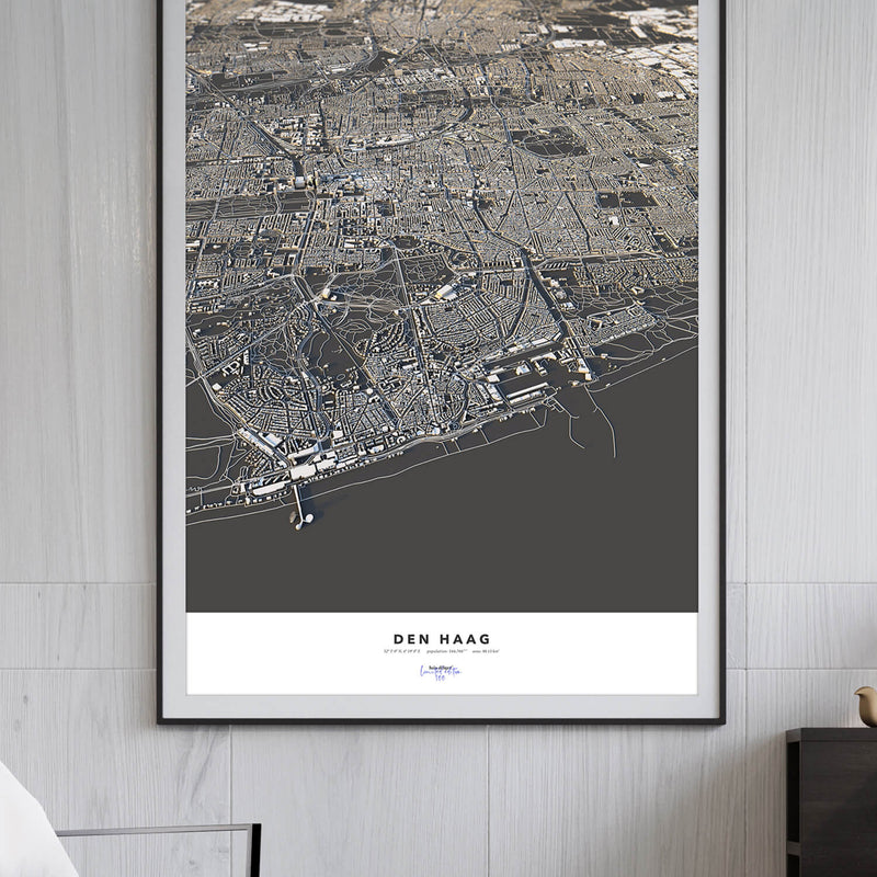 Den Haag City Map - Luis Dilger
