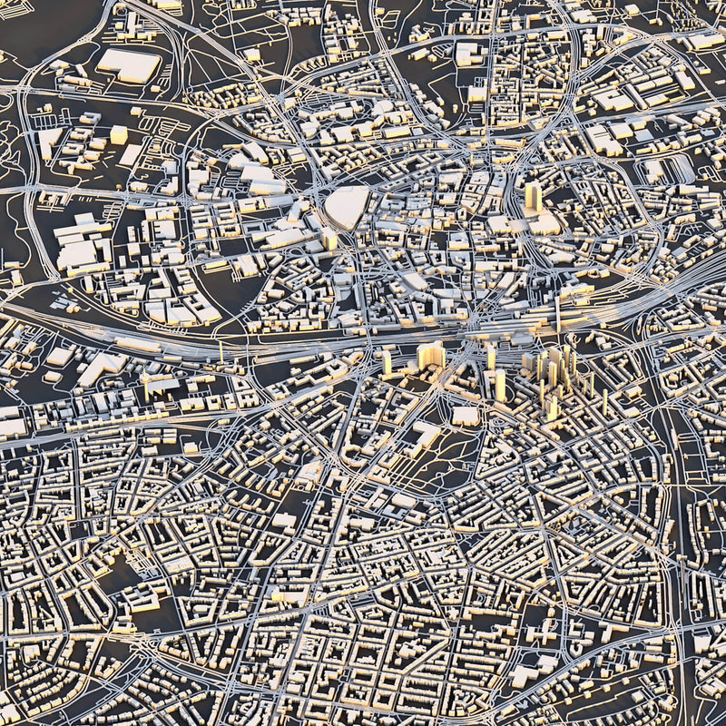 Essen City Map - Luis Dilger
