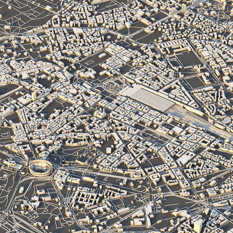 Rom City Map